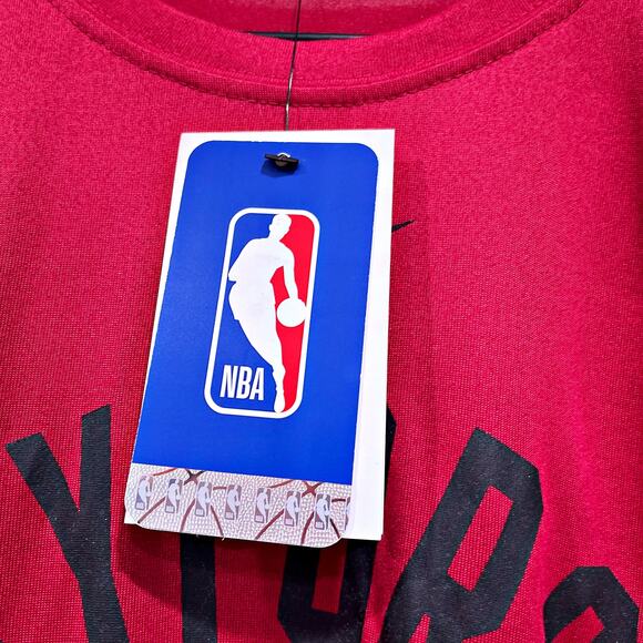 Sioux Falls Skyforce NBA G League Nike Dri Fit Mesh Tee Red Black Mens Medium - Picture 5 of 6